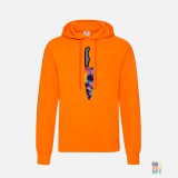 Classic Hooded Sweatshirt Scary Knife Fruit of the Loom #inkfinity