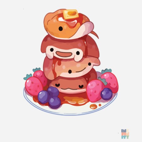 Atheltic Sweater Fluffy Pancakes Russell #inkfinity