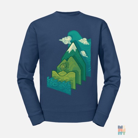 Pulover Atletic Unisex Levels of Land Russell #inkfinity