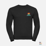 Atheltic Sweater Mountains Abstract Russell