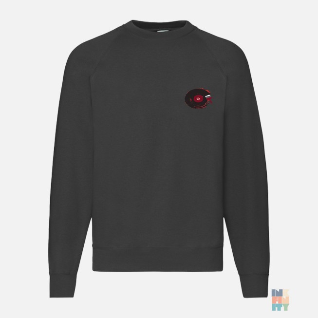 Raglan Sweater Painting Music Fruit of the Loom