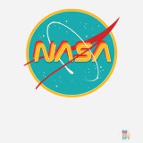 Raglan Sweater Nasa Icon Fruit of the Loom