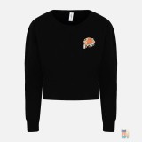 Pulover Cropped de Dama Giant Octopus Just Hoods