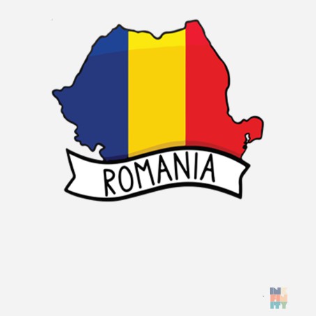 Tank Top Romania Country Fruit of the Loom #inkfinity