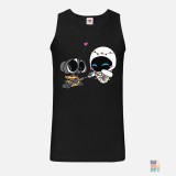 Tank Top Robot Love Fruit of the Loom #inkfinity