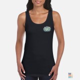 Lady-Fit Tank Top Blossom Flower Gildan