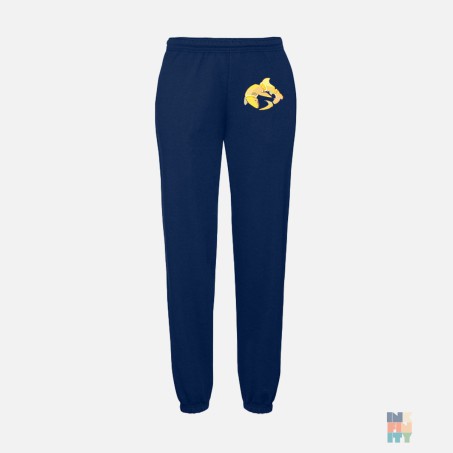 Classic Elastic Cuff Jog Pants Sliced Shark Fruit of the Loom #inkfinity