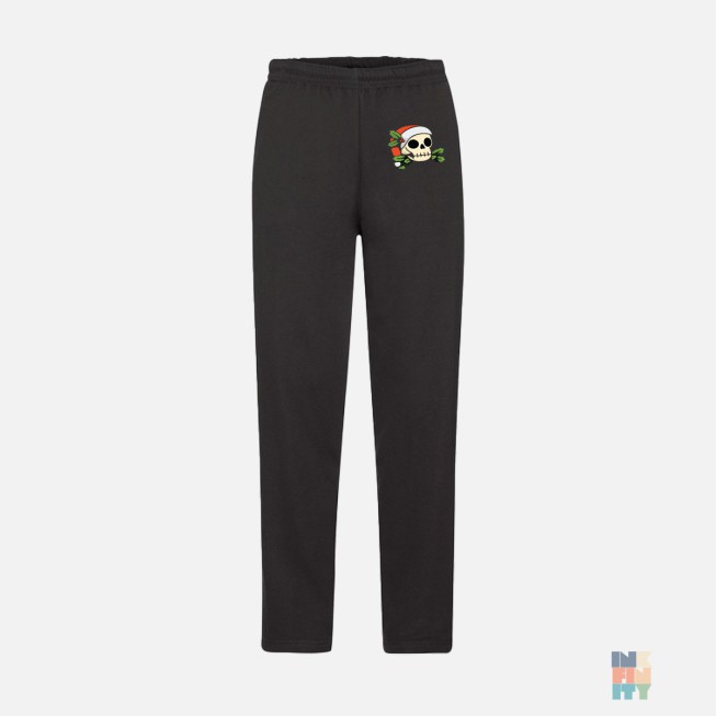 Pantaloni Jogger de Barbati Christmas Skull Fruit of the Loom