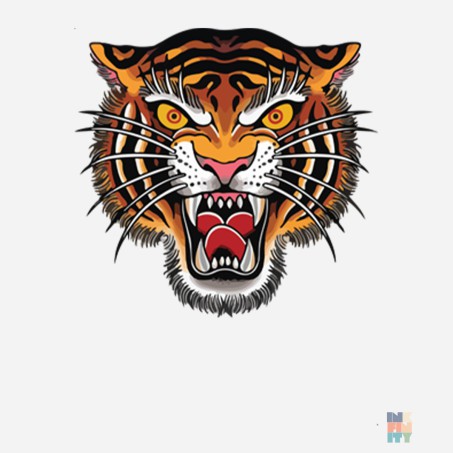 Sticla din Sticla cu Husa Tiger #inkfinity