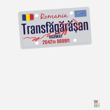 Glass Bottle with Cover Romania Highway #inkfinity