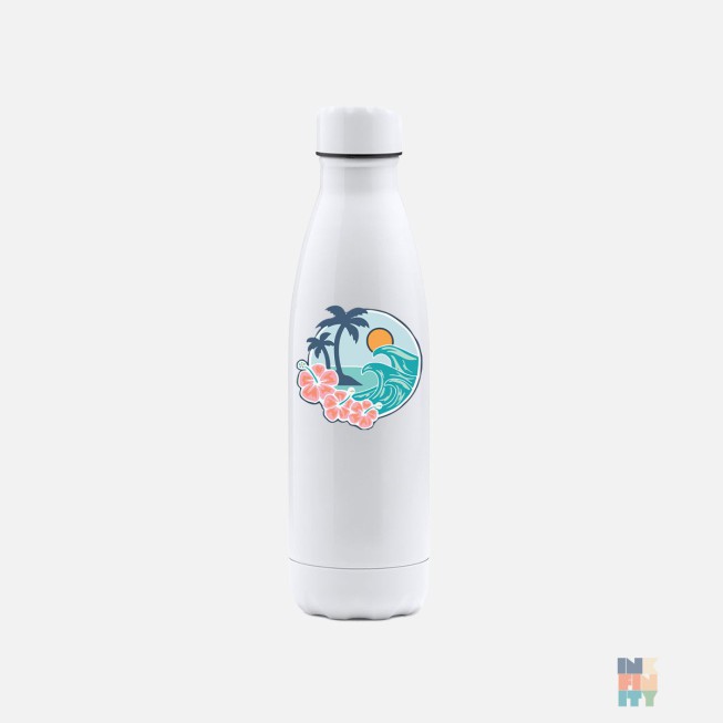 Sticla din Metal Vacation Time