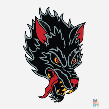 Cana Crazy Wolf #inkfinity