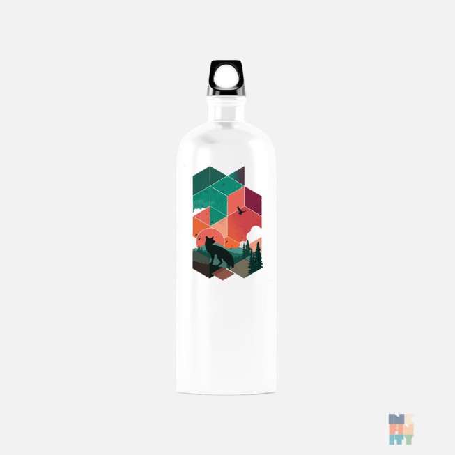Sports Bottle 750ml Abstract WildLife