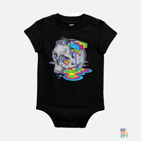 Body Bebelusi Paint Skull Kariban #inkfinity