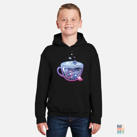 Kids Heavy Blend Hoodie Space Tea Gildan #inkfinity