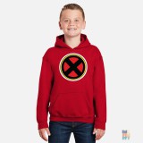 Kids Heavy Blend Hoodie Claw Hero Sign Gildan #inkfinity