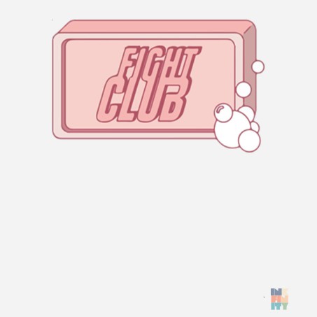 Kids Heavy Blend Hoodie Fight Club Gildan #inkfinity