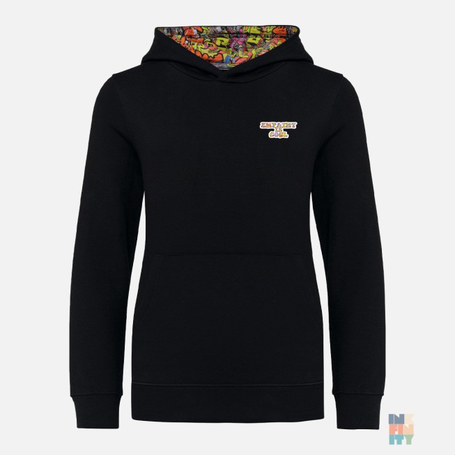 Kids Hood Model Hoodie Empathy is Cool Kariban