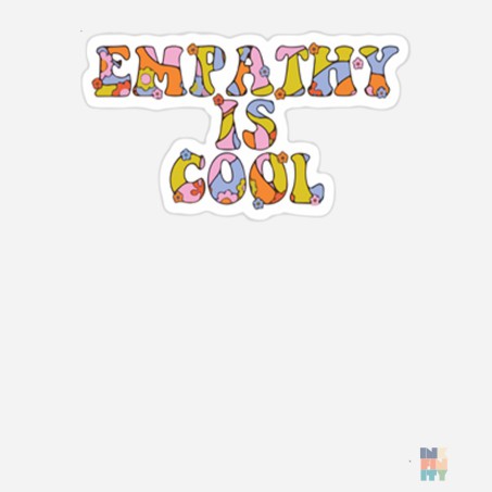 Hanorac cu Model Gluga de Copii Empathy is Cool Kariban #inkfinity