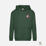 Kids Premium Hoodie Funny Fish Fruit of the Loom