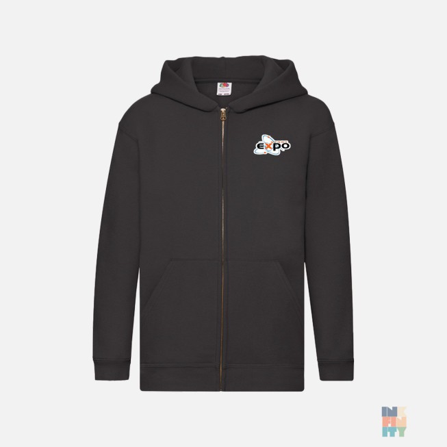 Kids Premium Zip Hoodie Stark Expo Fruit of the Loom