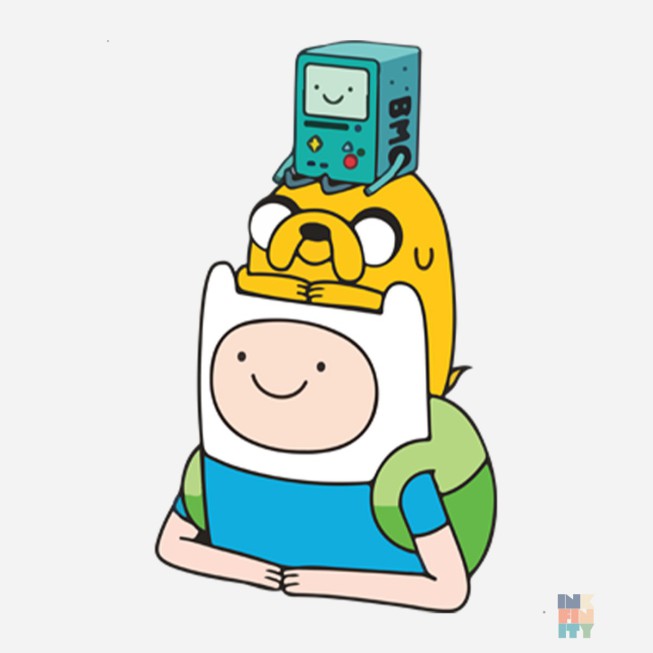 Kids Heavy Blend Sweater Adventure Time Gildan
