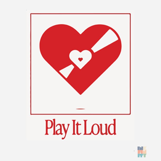 Pulover Heavyblend de Copii Play It Loud Gildan