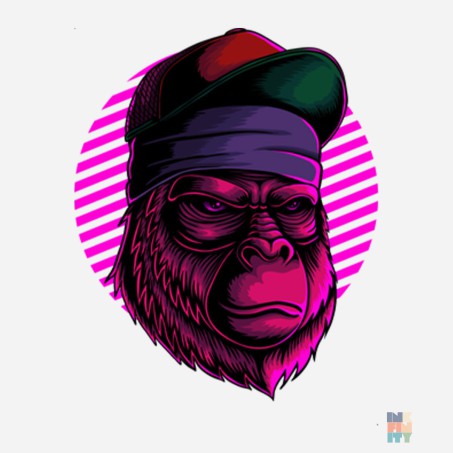 Pantaloni Premium de Copii Cool Gorrila Fruit of the Loom #inkfinity