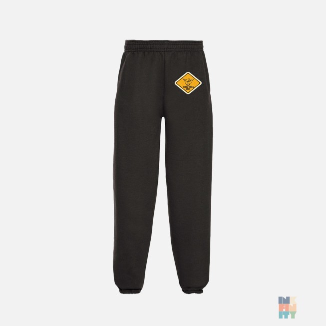 Kids Athletic Jogging Pants Good Vibes Only Russell