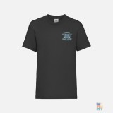 Kids Valueweight T-Shirt Bulldog Warning Fruit of the Loom