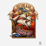 Tricou cu Maneca Lunga de Copii Set Sail Fruit of the Loom