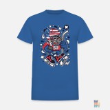 Premium Cotton T-Shirt Hockey Player Gildan #inkfinity