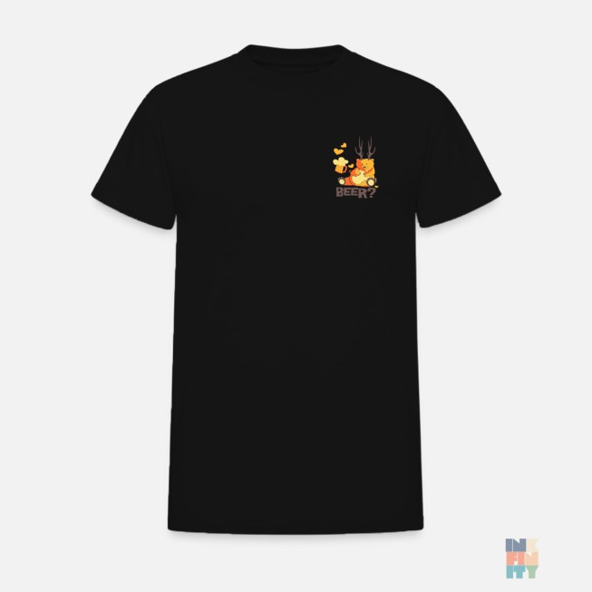 Tricou Bumbac Premium de Barbati Beer? Gildan