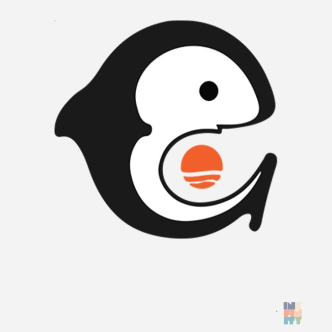 Long Sleeve T-Shirt Whale Fruit of the Loom