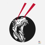 Heavy Blend Hoodie Laser Dinosaur Gildan