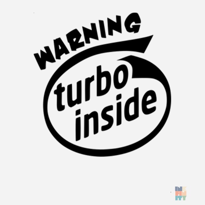 Car Decal Turbo