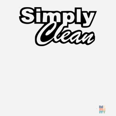 Car Decal Simply Clean #inkfinity